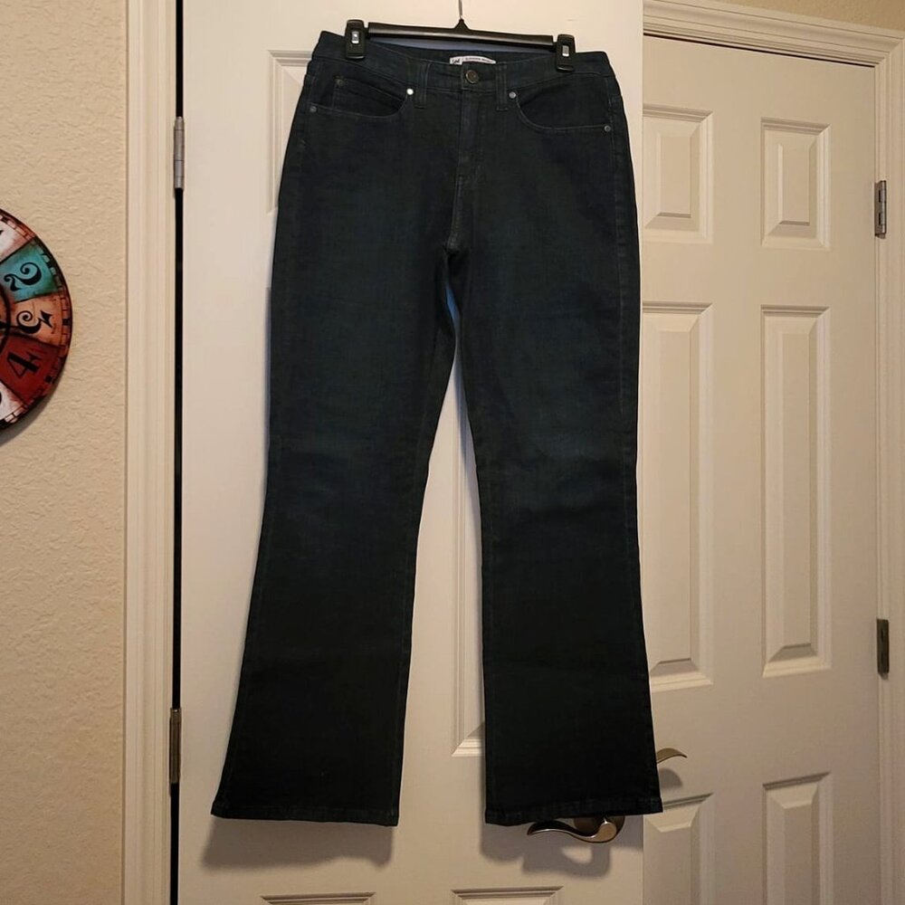 Lee Slender Secrets boot cut jeans,  8 short,  with embellished back pockets